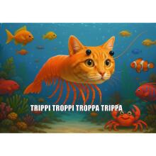 TREFL BRAINROT puzzle Trippi Troppi Troppa Trippa, 200 pcs