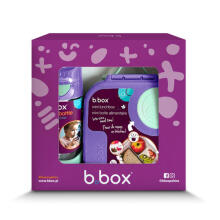 B.BOX 62351 Mini Lunchbox Set + Tritan Bottle with Straw 450 ml Lilac Pop