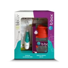 B.BOX 62382 Зубная щетка Sonic для детей + 240 мл бутылка с соломинкой Арбуз