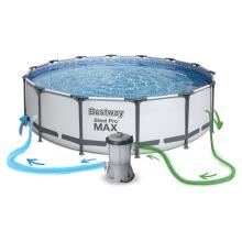 Bestway 56950 427 x 107 cm 11-in-1 rāmis baseins