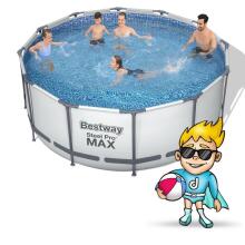 Bestway 56420 366 x 122 cm 18-in-1 rāmis baseins