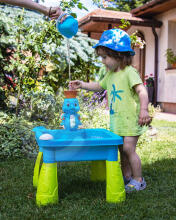 WOOPIE Water Table 2in1 Sandbox Duck Waterfall 9 pcs