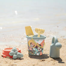 SMOBY GREEN Bucket with Sand Accessories and Watering Can Made of Bioplastic