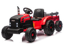 CH9959B Battery Operated Tractor with Trailer Red 24V