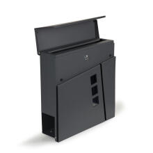 Newspaper letter mailbox made of galvanized steel