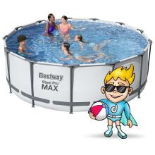Bestway 5618W 11-in-1 Frame Pool 396 x 122 cm