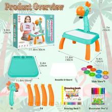 Kids World Drawing Projector Art.276168 projector table drawing table