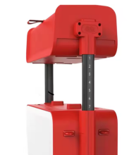 Parent-Child Travel Kids Luggage Art.276170 Red  Čemodāniņš-sēdeklis ar riteņiem 3in1