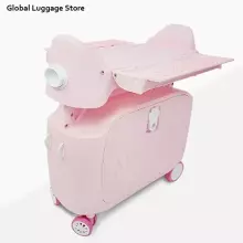 Multifunctional Children Luggage  Suitcase Art.276173 Blue  Чемодан-сиденье на колесах 3 в 1