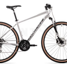 Горный велосипед Rock Machine Crossride 300 Gloss Silver/Black/Grey (Размер колеса: 29 Размер рамы: M)
