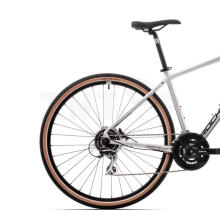 Kalnu velosipēds Rock Machine Crossride 300 Gloss Silver/Black/Grey (Rata izmērs: 29 Rāmja izmērs: XL)