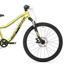 Подростковый велосипед Rock Machine Storm Jr. 24 Sulfur Yellow (Размер колеса: 24 Размер рамы: 12)