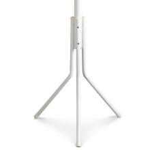 Floor Standing coat rack with 11 hooks for clothes, metal, white – ModernHome