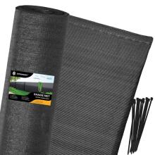 Ēnošanas tīkls Springos SN0049 65g/m2 1,5x50 m antracīts