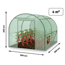 Dārza tunelis siltumnīca 2 x 2 m (4m2) Plonos