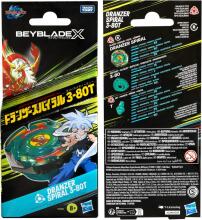 Beyblade X Dranzer Spiral 3-80T Anniversary X-Over Art.276954  Virpuļdisks komplekts
