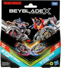 Beyblade X Transformers Collab Optimus Primal 3-60F Art.276956  Virpuļdisks komplekts,2 gab