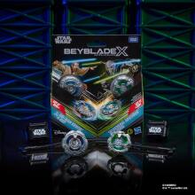 Beyblade X Star Wars Collab, Obi-Wan Kenobi 4-60P Art.276957 Beyblade Spinner,2 psc