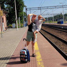 Vehicles Suitcase  Art.BC-16QC-B06  Children's suitcase on wheels