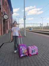 Paw Patrol Suitcase Ride On Art.BC-PP-004 Čemodāniņš-sēdeklis ar riteņiem 3 vienā