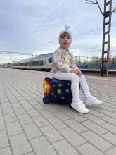 Solar System Suitcase Ride On Art.BC-KOS-002 Чемодан на колесах 3 в 1