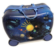 Cosmoss Suitcase Ride On Art.BC-KOS-004 Чемодан на колесах 3 в 1