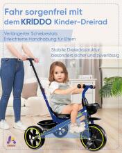 Kriddo Tricycle 2 in 1 Art.277007 Kids tricycle