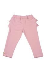 BABY 01290 Girls' Leggings Pastel Roses 68/74