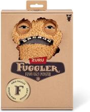 Fuggler Gold Fuggs 22 cm Plush Toy (Gnawing Terror - Teeth) by ZURU - Funny Ugly Monster Cuddly Toy with Human-like Teeth, Crazy Collectible for Kids, Teens