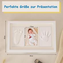 Huborns Art for Baby Art.277229 Hand and Foot print Trīsdaļīgs Ramītis