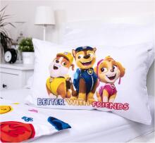 Faro Tekstylia Disney Bedding Paw Patrol Art.277233 Kokvilnas gultas veļas komplekts 100x135+40x60 cm