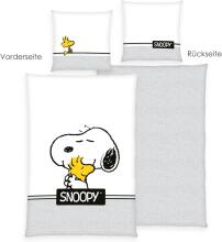 Faro Tekstylia Disney Bedding Snoopy Art.277234 Kokvilnas gultas veļas komplekts 135x200/80x80 cm