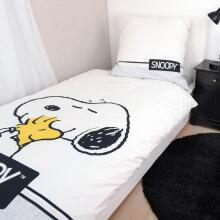 Faro Tekstylia Disney Bedding Snoopy Art.277234 Kokvilnas gultas veļas komplekts 135x200/80x80 cm