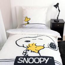 Faro Tekstylia Disney Bedding Snoopy Art.277234 Kokvilnas gultas veļas komplekts 135x200/80x80 cm