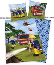 Faro Tekstylia Disney Bedding Feuerwehr Art.277235 Kokvilnas gultas veļas komplekts 135x200/80x80 cm