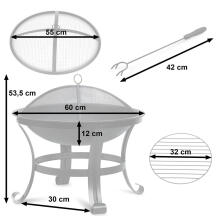 Dārza ugunskurs 60 cm Berdsen BD-880