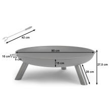 Dārza ugunskurs 80 cm Berdsen BD-882