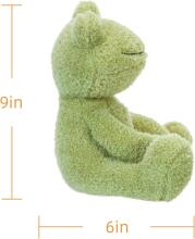Apricot Lamb - Cuddly Toy Frog 23cm Plush Velvet Soft Cuddly Perfect for Kids Green Frog