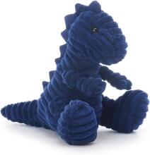 Apricot Lamb - Dinosaur Cuddly Toy 20 cm - Plush Toy For Children and Babies - Fluffy Stuffed Dino Cuddly Toy (blue)