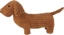 Apricot Lamb - Mīksta rotaļlieta Klēra Taksis 34 cm - Mīksta plīša rotaļlieta sunim, dāvana bērniem (gaiši brūna)