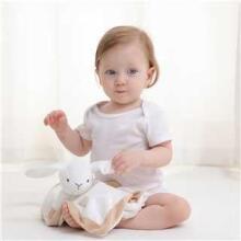Apricot Lamb - Mīksta plīša sedziņa mazuļiem - mīksta truša rotaļlieta - 35 cm