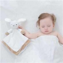 Apricot Lamb - Mīksta plīša sedziņa mazuļiem - mīksta truša rotaļlieta - 35 cm