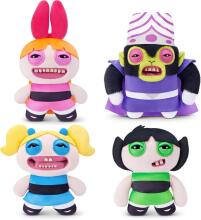 Fuggler Powerpuff Girls 9 collu plīša rotaļlieta (Buttercup) no ZURU – jautrs, neglīts briesmonis bērniem, pusaudžiem, pieaugušajiem un multfilmu faniem