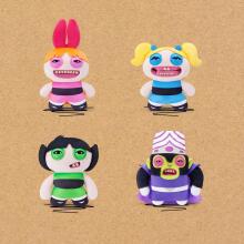 Fuggler Powerpuff Girls 9 collu plīša rotaļlieta (Buttercup) no ZURU – jautrs, neglīts briesmonis bērniem, pusaudžiem, pieaugušajiem un multfilmu faniem