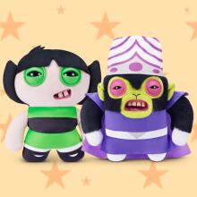 Fuggler Powerpuff Girls 9 collu plīša rotaļlieta (Buttercup) no ZURU – jautrs, neglīts briesmonis bērniem, pusaudžiem, pieaugušajiem un multfilmu faniem
