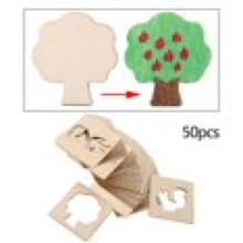 Wooden Drawing Stencil Kit Art.277480  Koka trafareti,3 gab