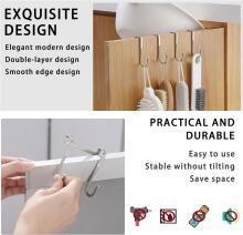Norson Door Hooks Art.277494 крючки для шкафов из нержавеющей стали,2 шт