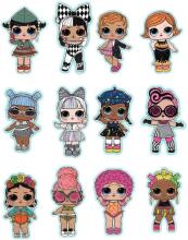 L.O.L. Surprise Lights Glitter Art.LLUB4  lelle, 8 cm