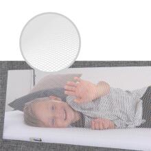 Hauck Sleep N Safe Plus XL Bed Art.277510 Grey Melange aizsargs gultiņai 150 x 50 x 44