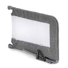 Hauck Sleep N Safe Plus XL Bed Art.277510 Grey Melange aizsargs gultiņai 150 x 50 x 44